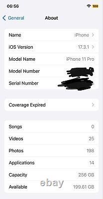 Apple iPhone 11 Pro 256GB Space Grey (Unlocked) A2215 (GSM)