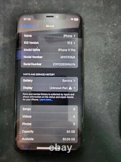Apple iPhone 11 Pro 64GB Gold (Unlocked) A2215 (CDMA + GSM)