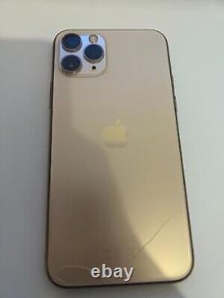 Apple iPhone 11 Pro 64GB Gold (Unlocked) Cracked Screen