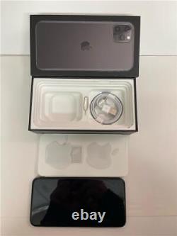 Apple iPhone 11 Pro Max 64GB A2218 Grey Unlocked Box tested UK Warranty Grade B