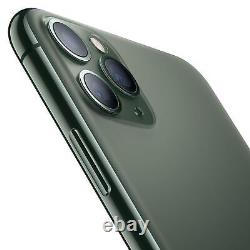 Apple iPhone 11 Pro Max A2218 256GB Matte Midnight Green Unlocked GRADE C