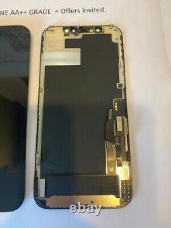 Apple iPhone 12 / 12 Pro LCD Screen Display Black Original PRISTINE AAA+ GRADE