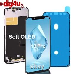 Digi4u For iPhone 13 Pro Soft OLED Display Digitizer LCD Screen Replacement+Glue