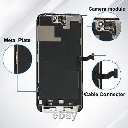 Digi4u For iPhone 14 Pro Soft OLED Display Digitizer Screen Replacement+Glue