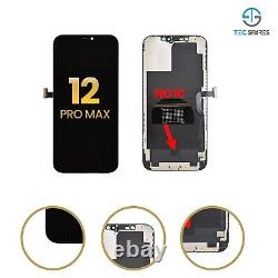 For iPhone 12 Pro Max LCD Display Touch Screen Digitizer Replacement No Move IC