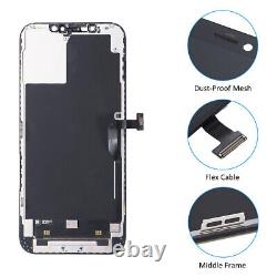 For iPhone 12 Pro Max LCD Display Touch Screen Frame Assembly Replacement Part