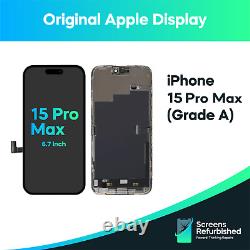 Genuine Apple iPhone 15 Pro Max LCD Display Original OLED Screen Grade A