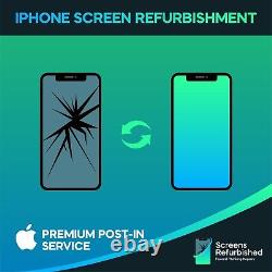 IPhone 12 13 14 15 Cracked LCD Display Screen Repair Top Glass Replacement