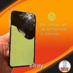 IPhone 13 Pro Cracked Damaged OLED Screen Repair Replacement Post-in Service