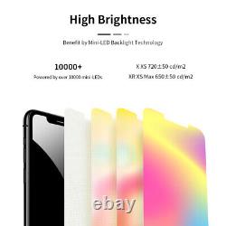 JK Incell iPhone X XR XS Max 11 Pro Max 12 13 14 LCD Touch Screen Replacement